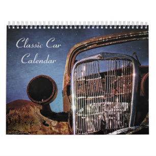 Abandoned Classic Car Calendar
