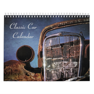Abandoned Classic Car Calendar