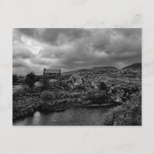 Abandoned Cottage Connemara II Postcard