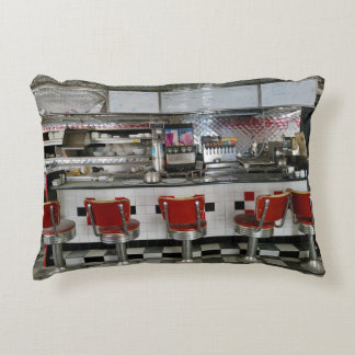 Abandoned Diner Decorative Cushion