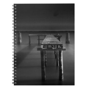 Abandoned Dock At Lake Monroe Notebook