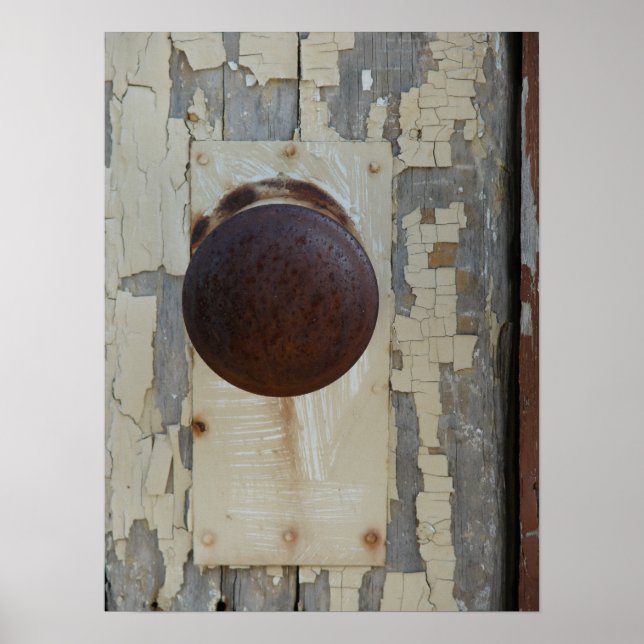 Abandoned Door Poster (Front)