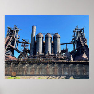 Abandoned Furnace Poster