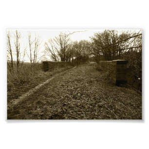 Abandoned Halifax High Level Railway Photo Print