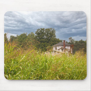 Abandoned House Photograph Mouse Pad