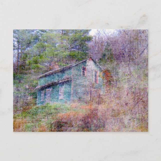 Abandoned House Postcard (Front)