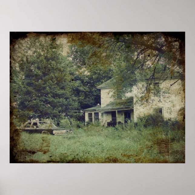 Abandoned House Poster (Front)