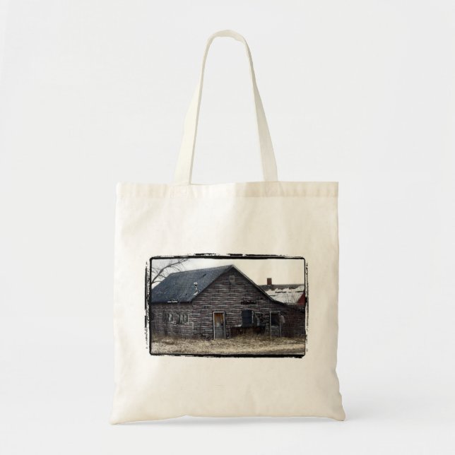 Abandoned house tote bag (Front)