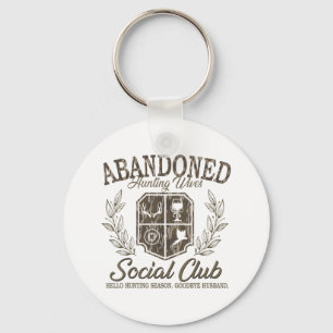 Abandoned Hunting Wife Social Club Camo Hunter Mam Key Ring