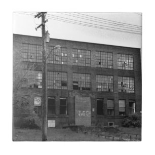 Abandoned Manufacturing Building Ceramic Tile