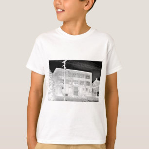 Abandoned Manufacturing Building - negative T-Shirt
