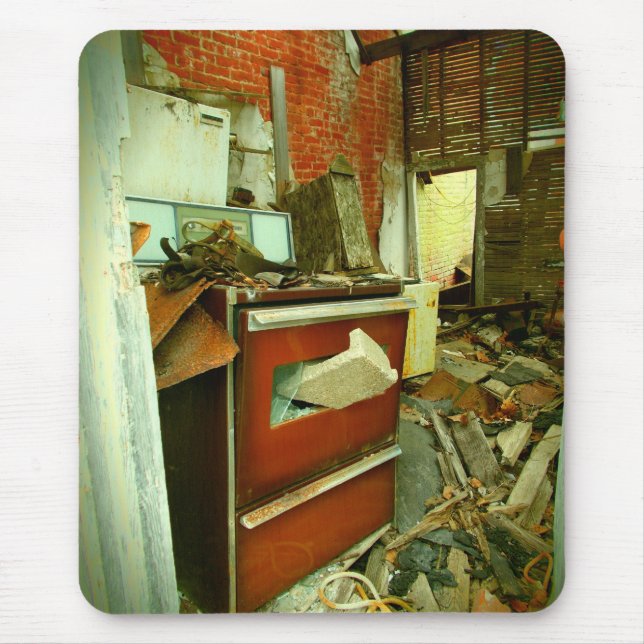 Abandoned Mess Mouse Pad (Front)