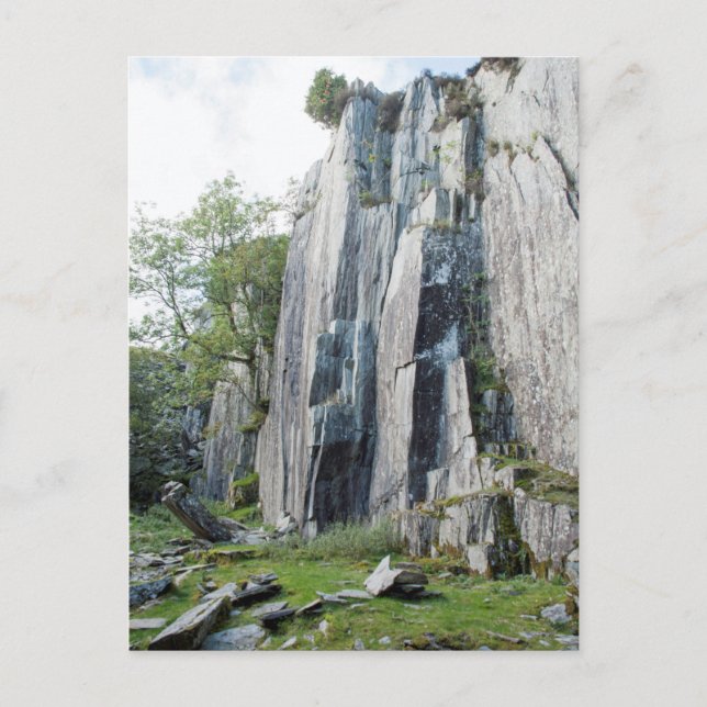 Abandoned Quarry Tilberthwaite Card (Front)