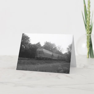 “Abandoned Railroad Cars” Get Well Card #1