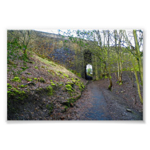 Abandoned Railway Bridge in Halifax Photo Print
