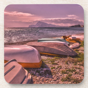 Abandoned Rowing Boats L'Olla Beach, Altea Coaster