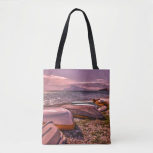 Abandoned Rowing Boats   L'Olla Beach, Altea Tote Bag