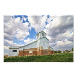 Abandoned Saskatchewan Church Photo Print
