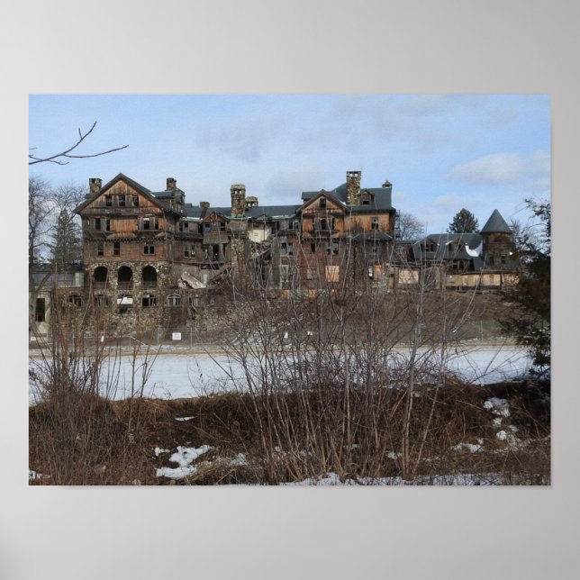 Abandoned School Poster (Front)