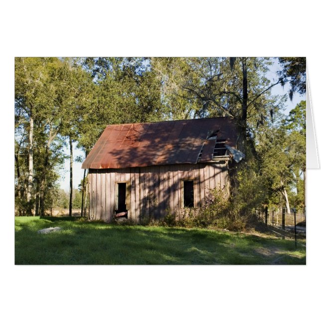 Abandoned Shack Blank Card (Front Horizontal)