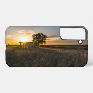Abandoned Shed Colorado Sunset Samsung Phone Case
