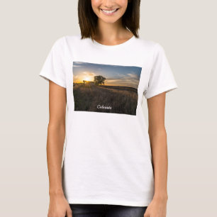 Abandoned Shed Colorado Sunset Women's T-Shirt