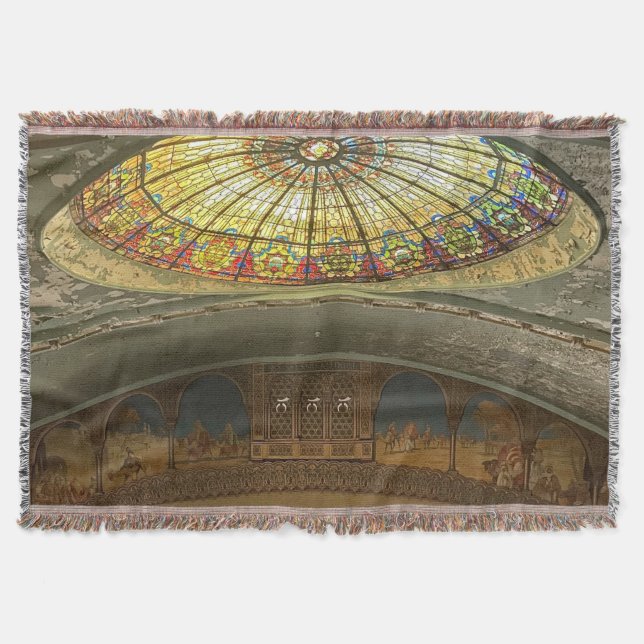 Abandoned Shrine Throw Blanket (Front)