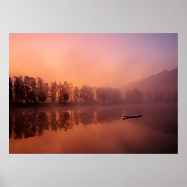 Abandoned Surfboard Poster (Front)