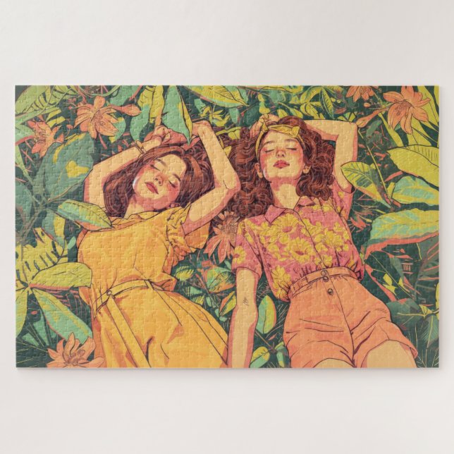 Abandoned to Summer Jigsaw Puzzle (Horizontal)