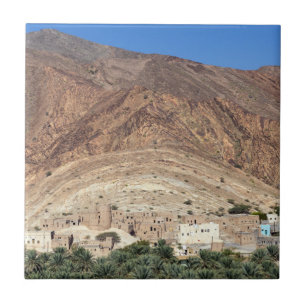 Abandoned Village Birkat Al Mawz - Oman Ceramic Tile