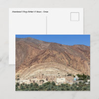 Abandoned Village Birkat Al Mawz - Oman