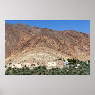 Abandoned Village Birkat Al Mawz - Oman Poster