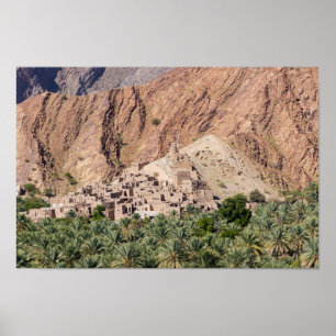 Abandoned Village Birkat-Al-Mouz - Oman Poster