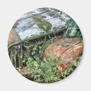 Abandoned Vintage Truck Magnet