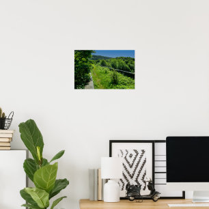 Abandoned Whitacre Mill Viaduct, Huddersfield Poster
