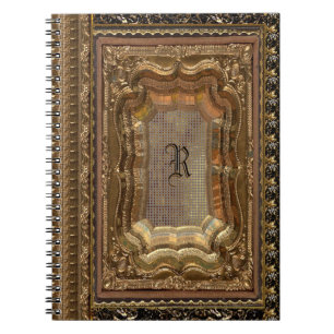 Abarue  Victorian Monogram Notebook