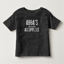 Abba Dad Funny Joke Accomplice Father's Day Gift