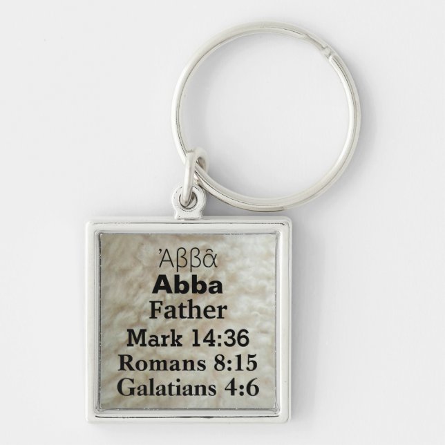 Abba - Father Key Ring (Front)