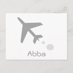 Abba Postcard