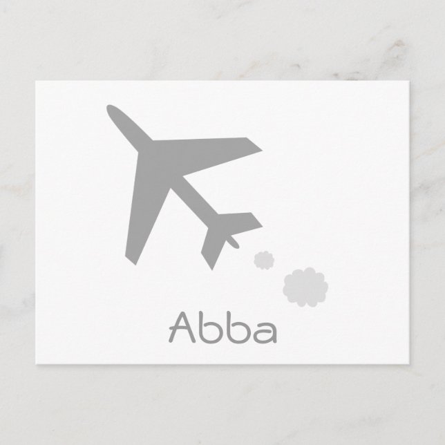 Abba Postcard (Front)