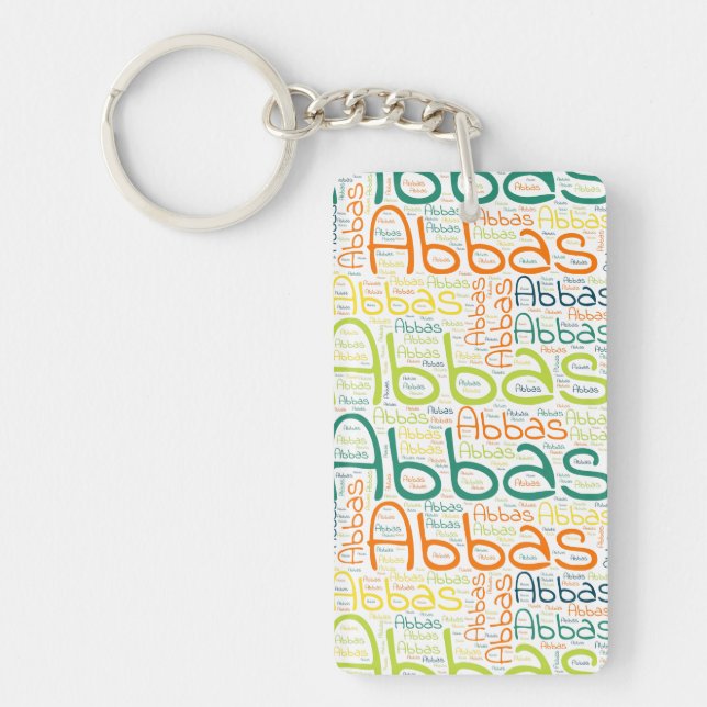 Abbas Key Ring (Front)