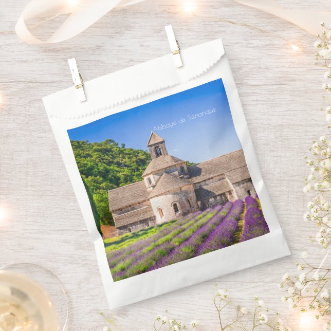 Abbaye de Sénanque in Provence Favour Bag (Clipped)