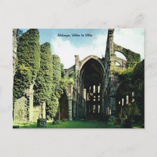 Abbaye, Viller la VIlle Postcard