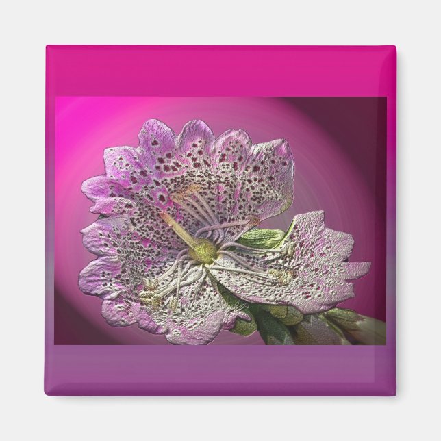 Abberant Foxglove Magnet (Front)