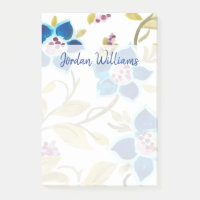 Abbey Floral Tiles - Blue Blooms