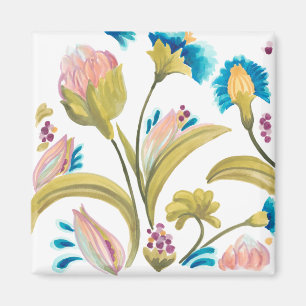 Abbey Floral Tiles - Spring Flowers Magnet
