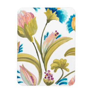 Abbey Floral Tiles - Spring Flowers Magnet