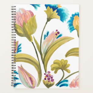 Abbey Floral Tiles - Spring Flowers Planner