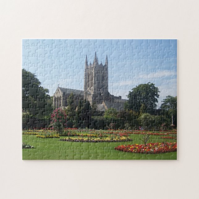 Abbey Gardens, Suffolk, England Jigsaw Puzzle (Horizontal)