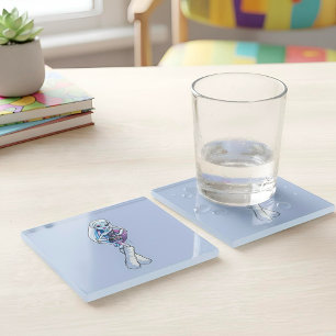 Abbey Glass Coaster
